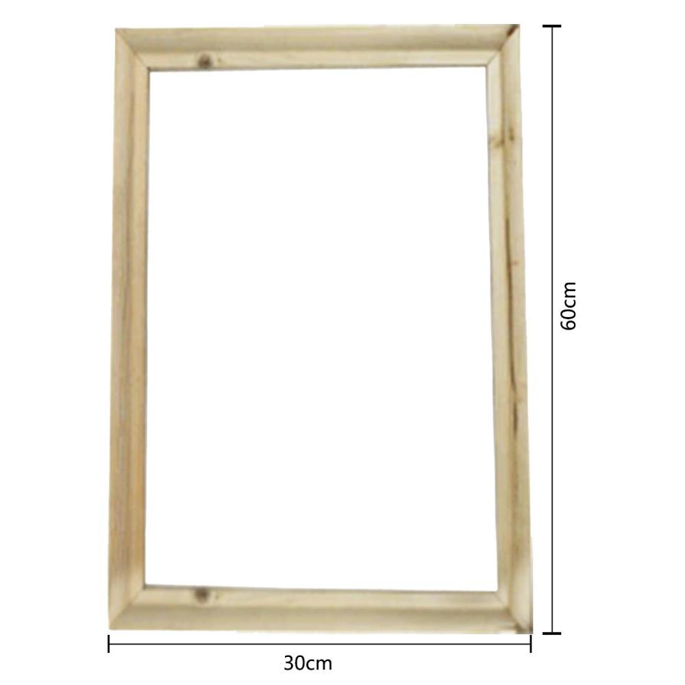 Natural Wood Frame For Canvas Oil Painting Factory Provide DIY Frame Wall Photo Inner Picture Frame marcos de fotos de pared 5FM: K