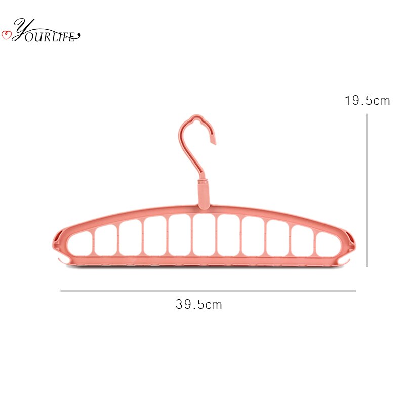 OYOURLIFE Multi-function Magic Clothes Hanger Rotatable Hanger Drying Rack Outdoor Anti-Slip Hangers For Clothes Laundry Rack