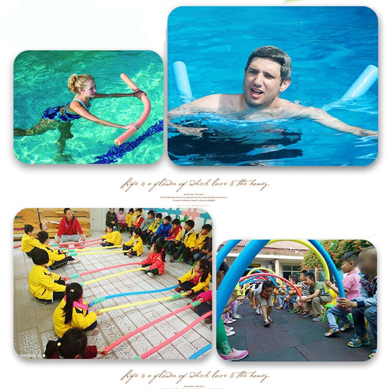 1pc skum flydende svømningspind legetøj til børn sommer swimmingpool tilbehør vand flydende hjælp bløde pinde til børn voksen