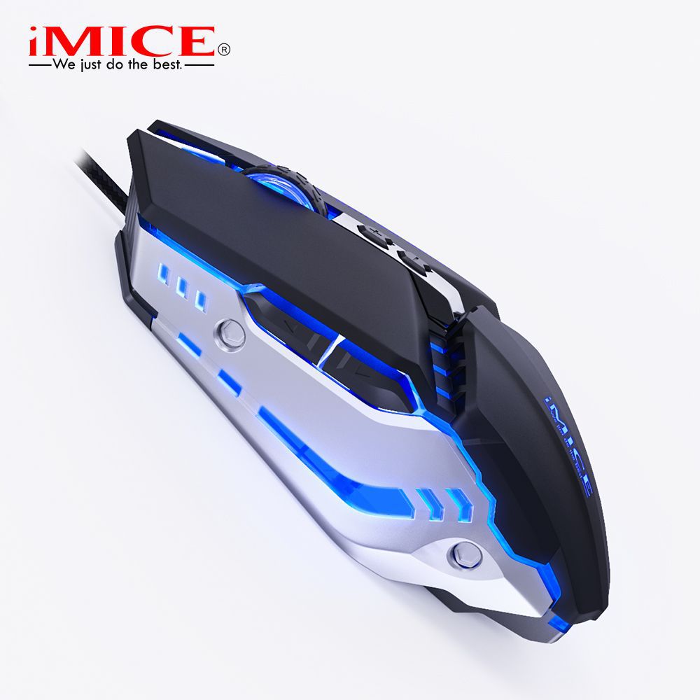 IMICE Model T80 Wired Gaming USB Mechanical Macro Mouse Suitable for PC Laptop