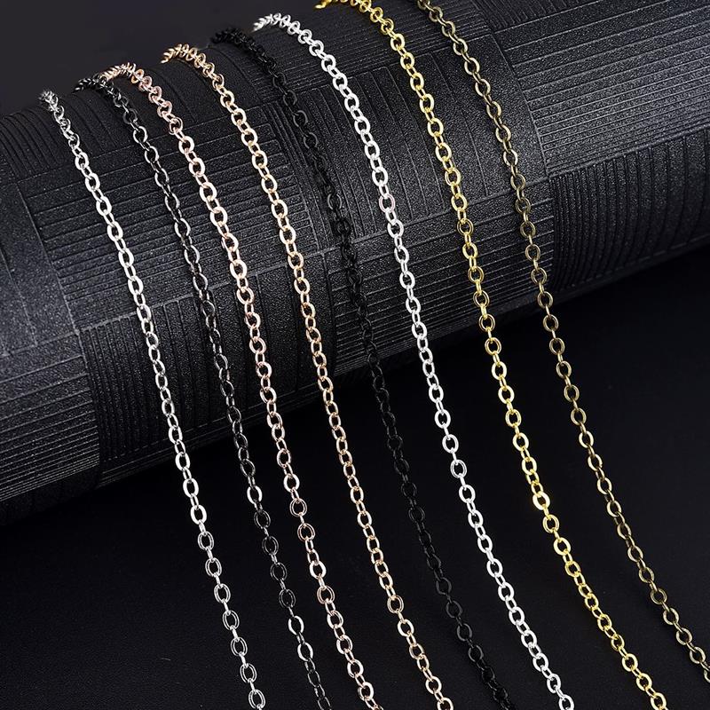 10m/ rullar diy orm kedja koppar länk kedja för handgjorda halsband armband kedja för smycken göra fynd