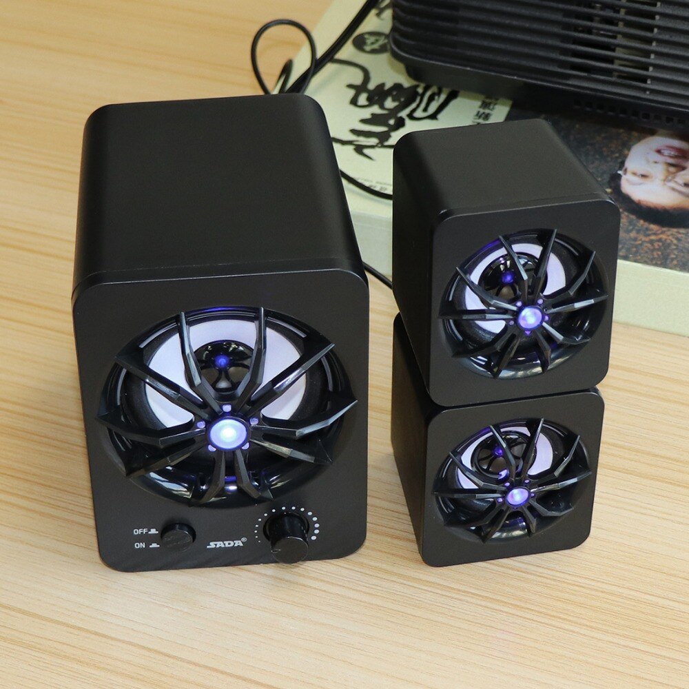 Eminent 2.1 Stereo luidsprekerset voor PC en laptop, met USB-voeding