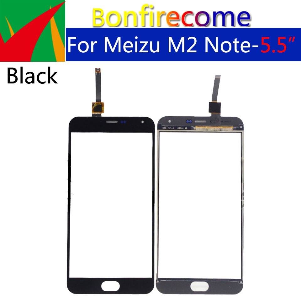 Für Meizu M2 Hinweis Touchscreen Digitizer LCD Anzeige Vorderseite Glas Tafel Sensor Ersatz Ersatz 5,5 zoll