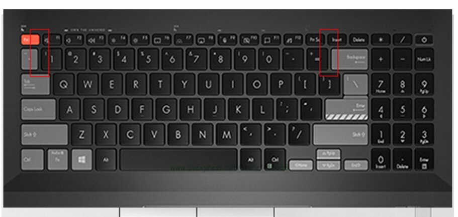 Clear TPU Laptop Keyboard Cover Skin Protector For ASUS Vivobook Pro 15 OLED M3500 K3500 / Pro 16 oled N7600 M7600 M7600Q