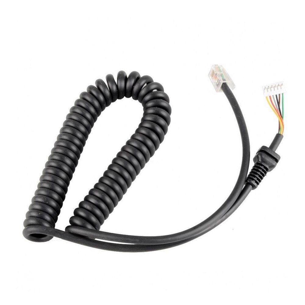 Replacement Microphones Mic Cable Cord Wire for Yaesu MH-48A6J FT-7800 FT-8800 FT-8900 FT-7100M FT-2800M FT-8900R