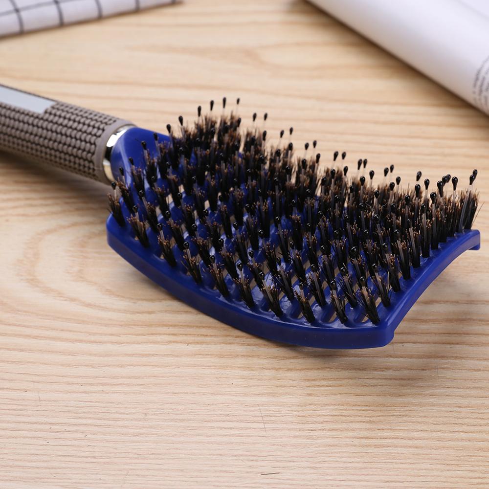 Hair Brush Magic Hair Comb Hairbrush Bristle Nylon Women Wet Curly Detangle Hair Brush for Salon Hairdressing Styling Tools