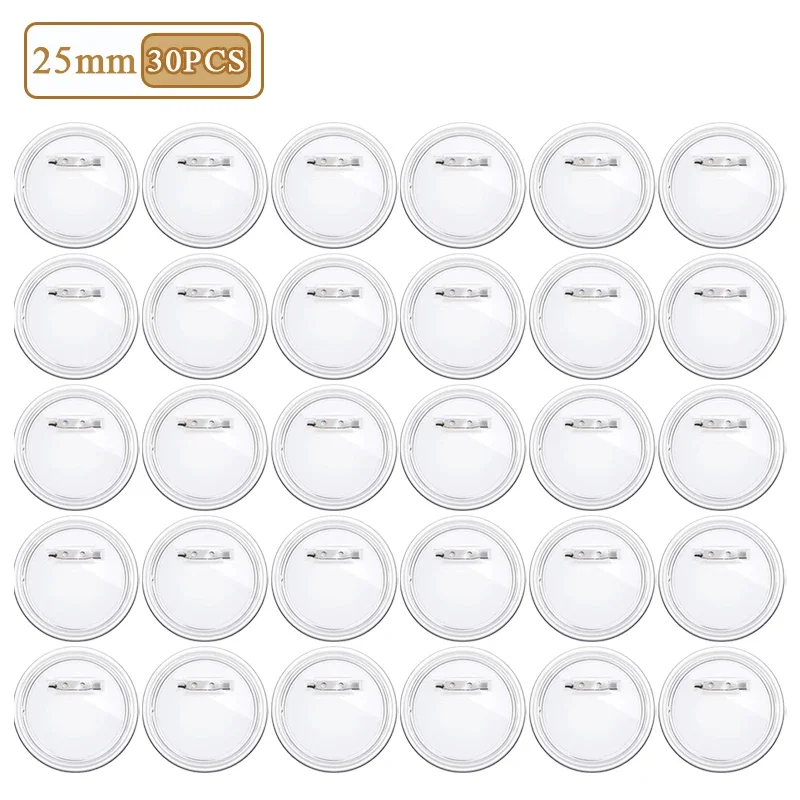 Ronde DIY-badgebouwsset - Benodigdheden voor aangepaste naamplaatjes, broches, cosplay en (Halloween/Kerstmis)