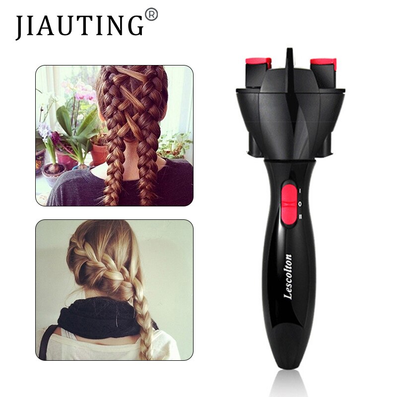 Jiauting Automatische Vlechten Apparaat Diy Kapsel Tool Roller Twist Braider Apparaat Kit Breien Apparaat Haar