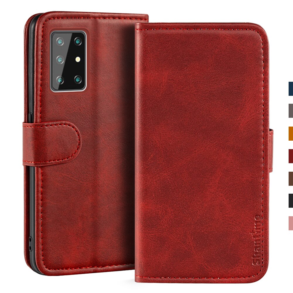 Funda magnética de cuero para móvil, funda para Cubot X30, Hafury GT20, con soporte: For Hafury GT20 / Red