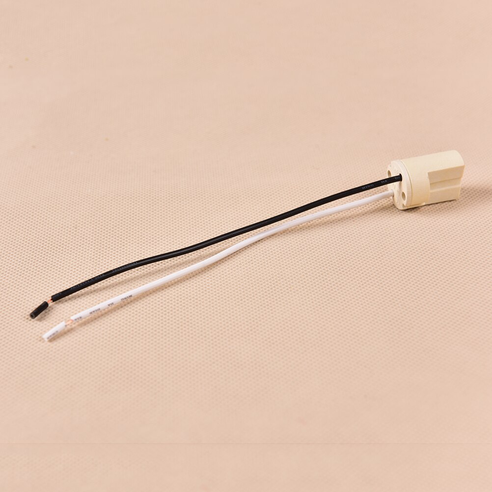 1 Uds. Base de lámpara G9 de 250V 2A enchufe de cerámica tipo G9 soporte de lámpara halógena