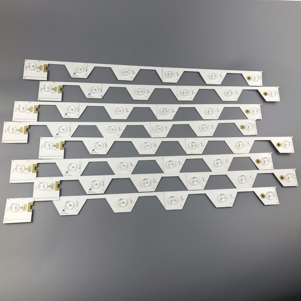 8pcs LED Backlight 6 lamp For TCL L50E5800A U50S6806S LVU500NDEL SW-4C-LB5006-YH2 4C-LB5006-HR2 LB5005 TMT_50E5800_8X6_3030C