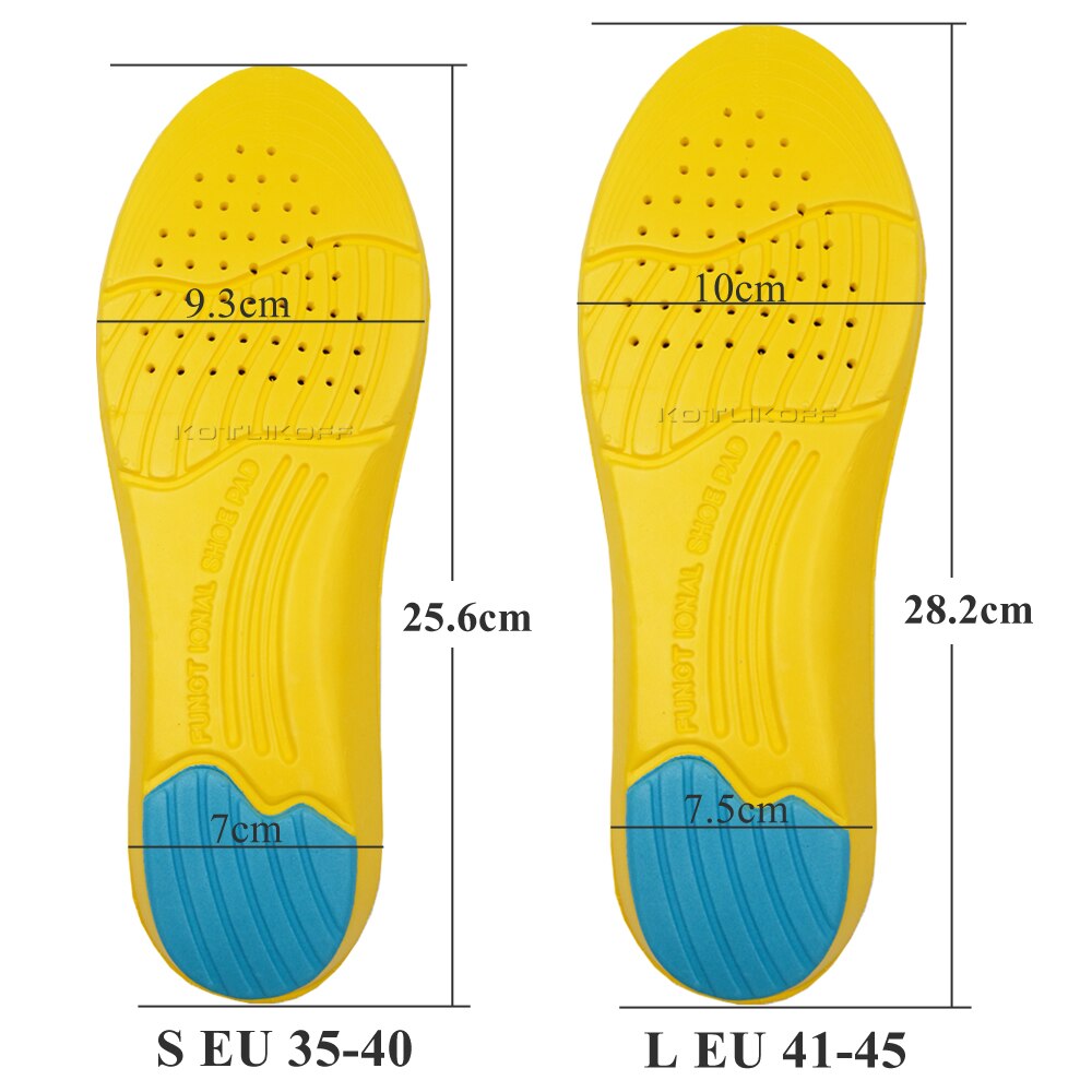 Memory foam sportsulor svettabsorberande kuddar löpsport skoinlägg som andas fotvård män dam skor pad