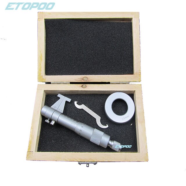 Micrometer caliper gauge 25-50mm Inside Micrometer for inside measurement Good: with box