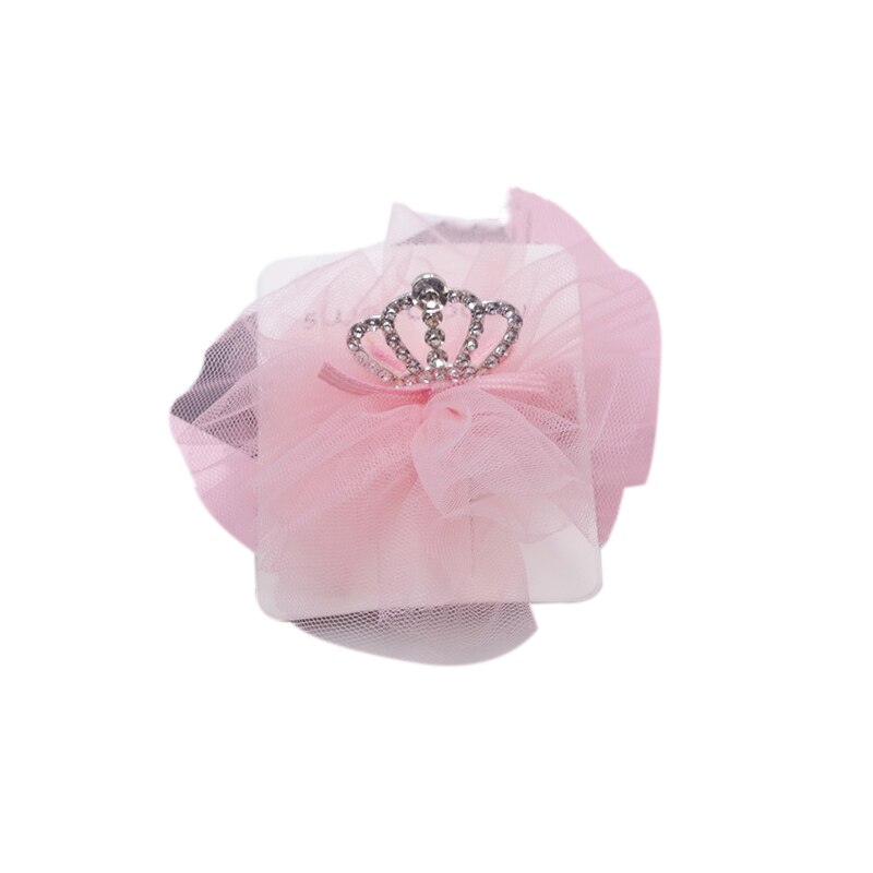 Kids Girls Headwear Sweet Girls Hair Clip Hairpins Girls Baby Hair Accessories Tiaras Hair Clips Princess Crown Lace: A