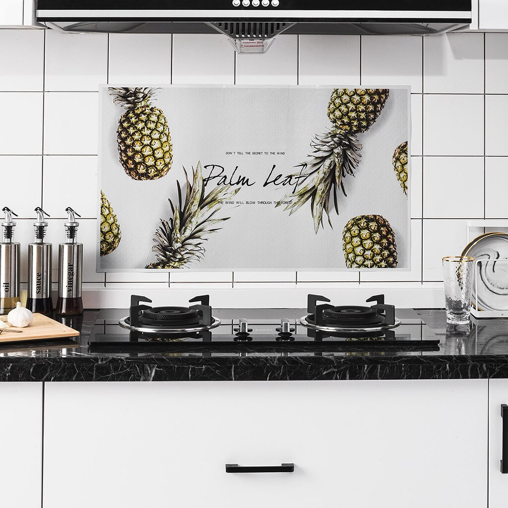 Sticker Kitchen Desktop Waterproof and Oilproof Sticker Furniture Countertop Protective Film Wardrobe Refurbishment Sticker c50