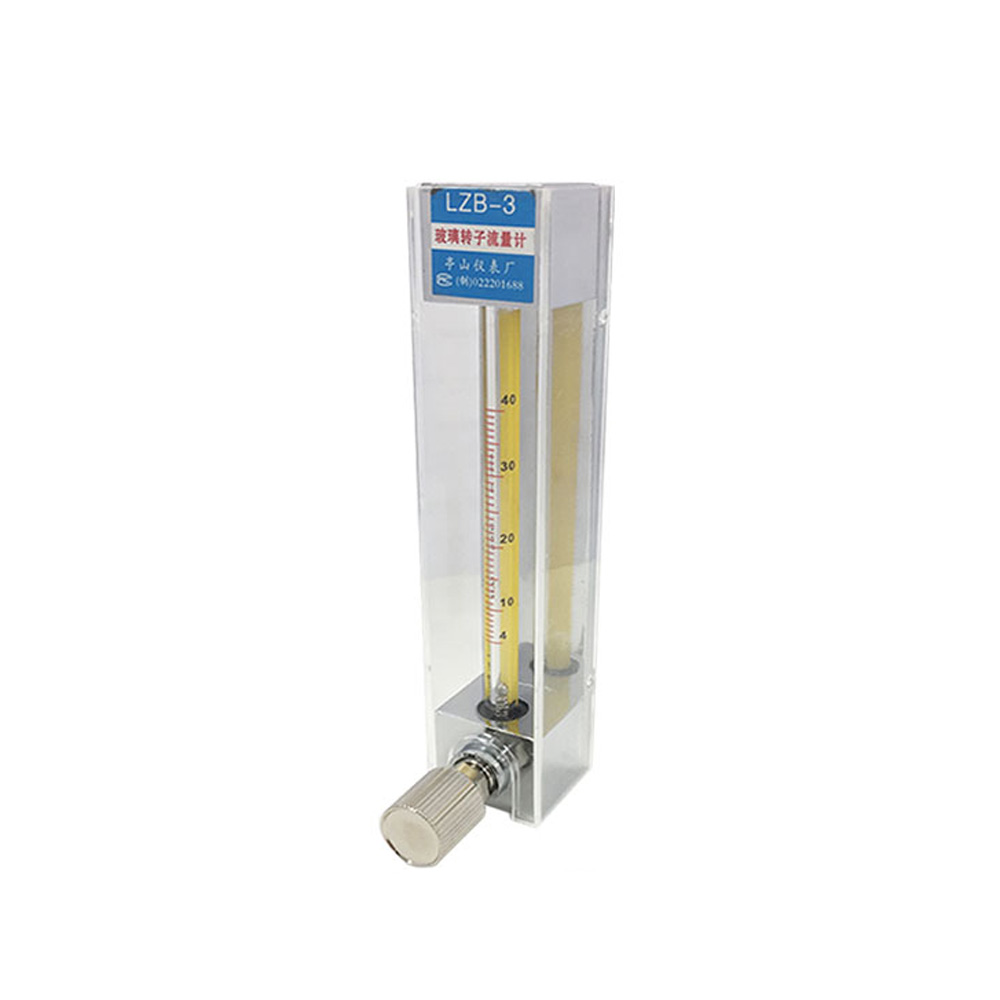 Gas Lucht Vloeibare Panel Gas Air Flowmeter Rotameter Met Regelklep