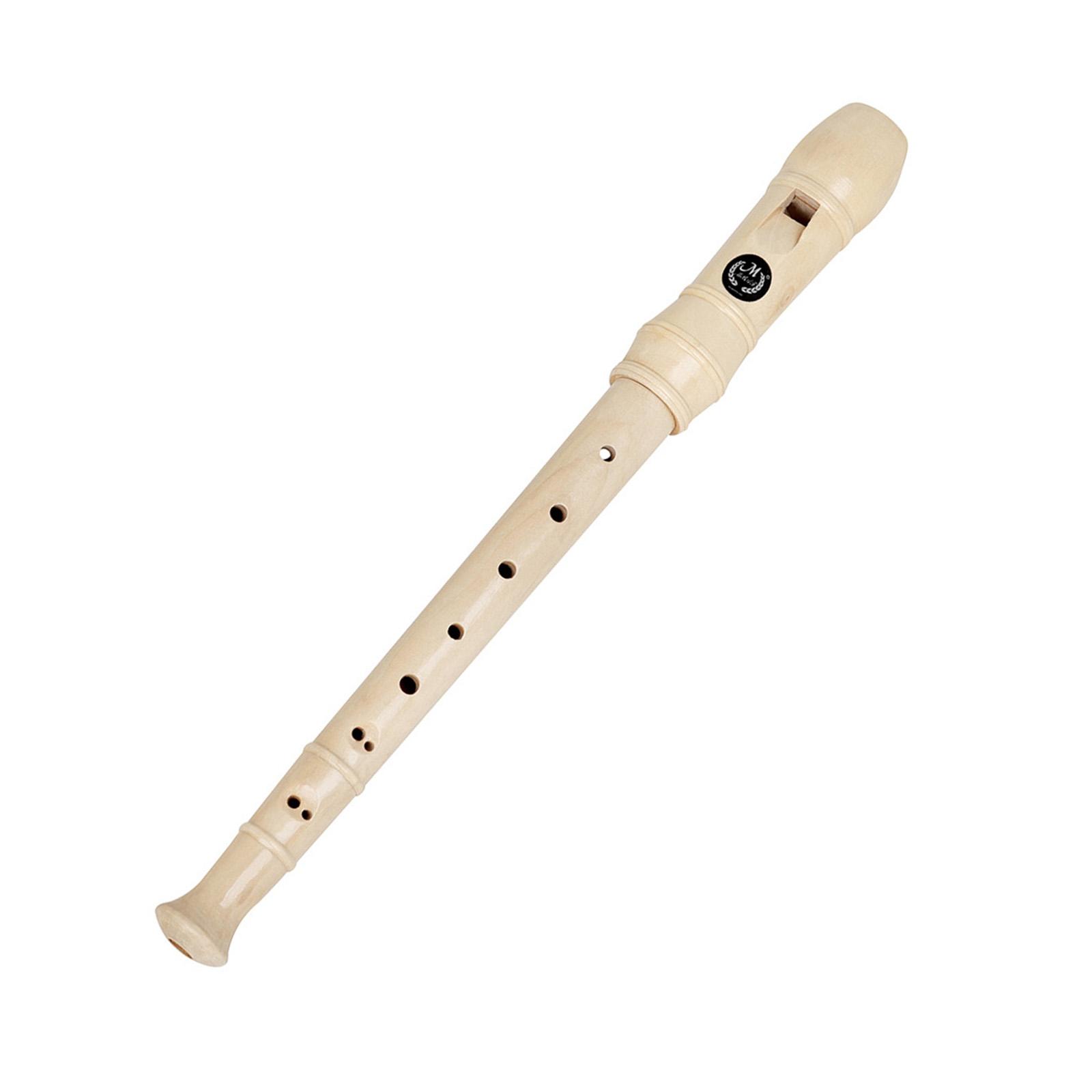 Wooden Soprano Recorder Children Educational Tool Musical for Music Lovers