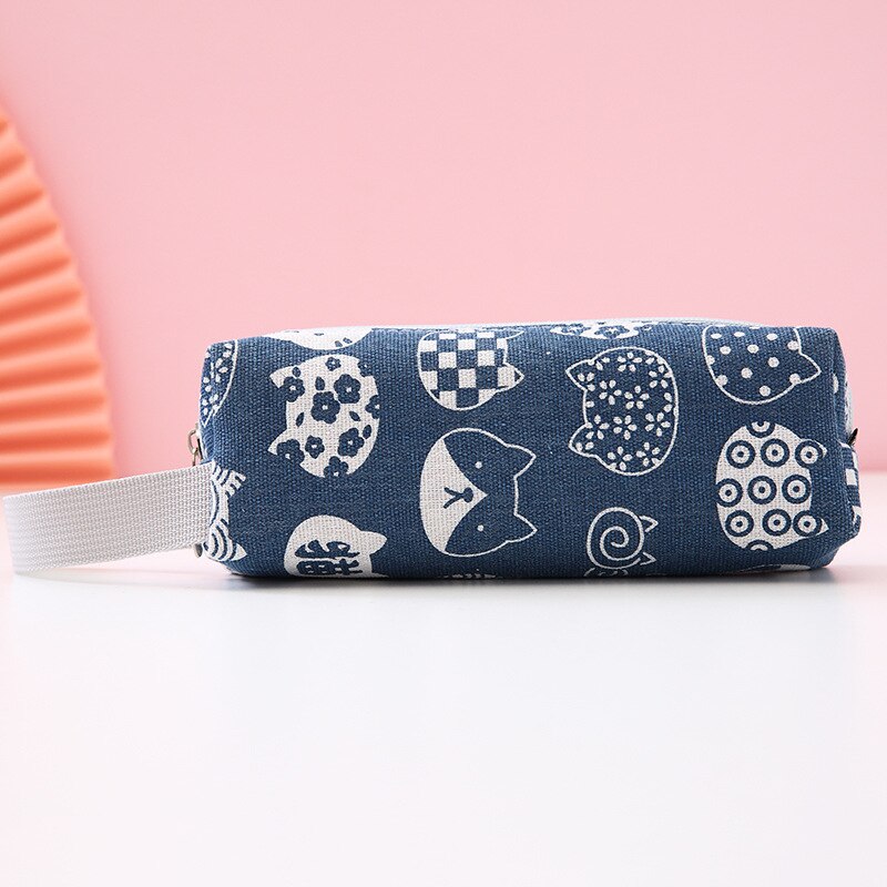 Pencil Case Unicorn Korean Stationery Trousse Scolaire Large Capacity Canvas Pencilcase Estuche Escolar School Pencil Pouch: 5