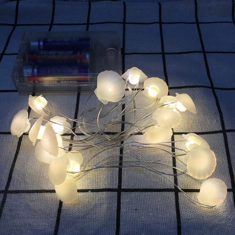 Christmas Decoration Outdoor Waterproof String Light Deer Snowman Snowflake Copper Wire Christmas Day String Lights 2M 20 Lights: Shell