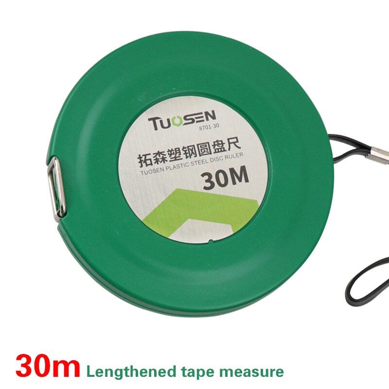 50m meetlint intrekbare 30m meten meter ruban professionele 20m meting houtbewerking gereedschap miary meting meetlint: 30m Tape measure