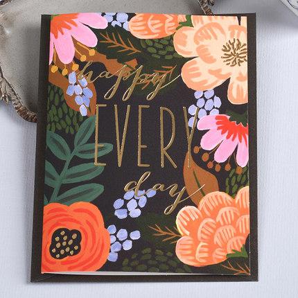 5pcs 16 kleur Patroon Papier Wedding Bridal Shower Bericht Parel Jaar Anniversary Mode Stijl is clea Kaart