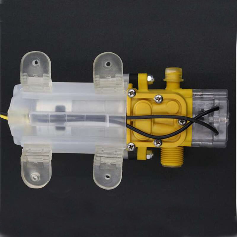 12v 60w likströmspump 4l/ m lyft 50m membran vattenpump självsugande boosterpump med tryckautomatik yzlf -4451