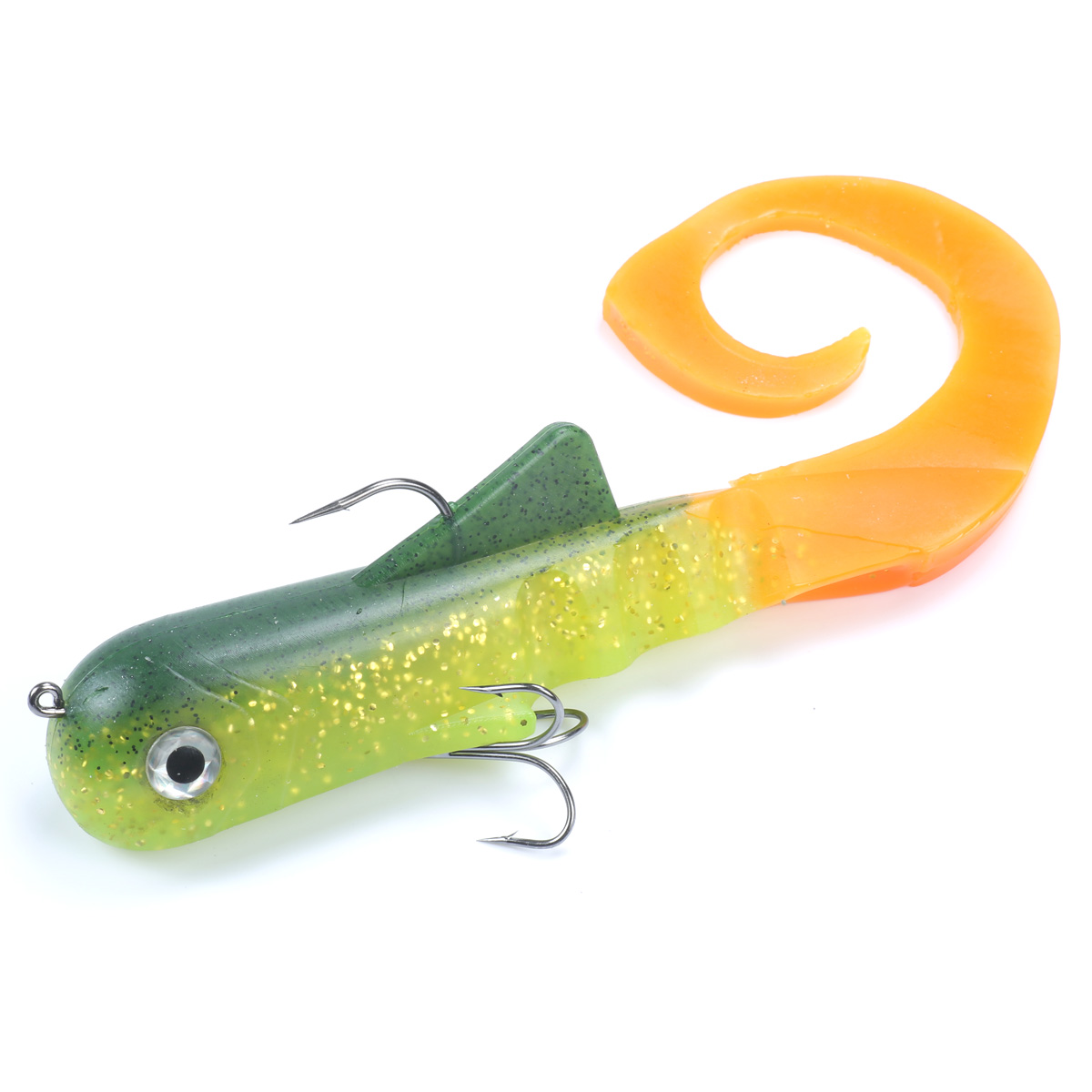 MIZUGIWA-señuelo blando para pesca, cebo blando Zabder, sábalo de agua dulce, aparejos de pesca, Bulldog, Lucio, Leurre grueso, sábalo Souple: Transparente