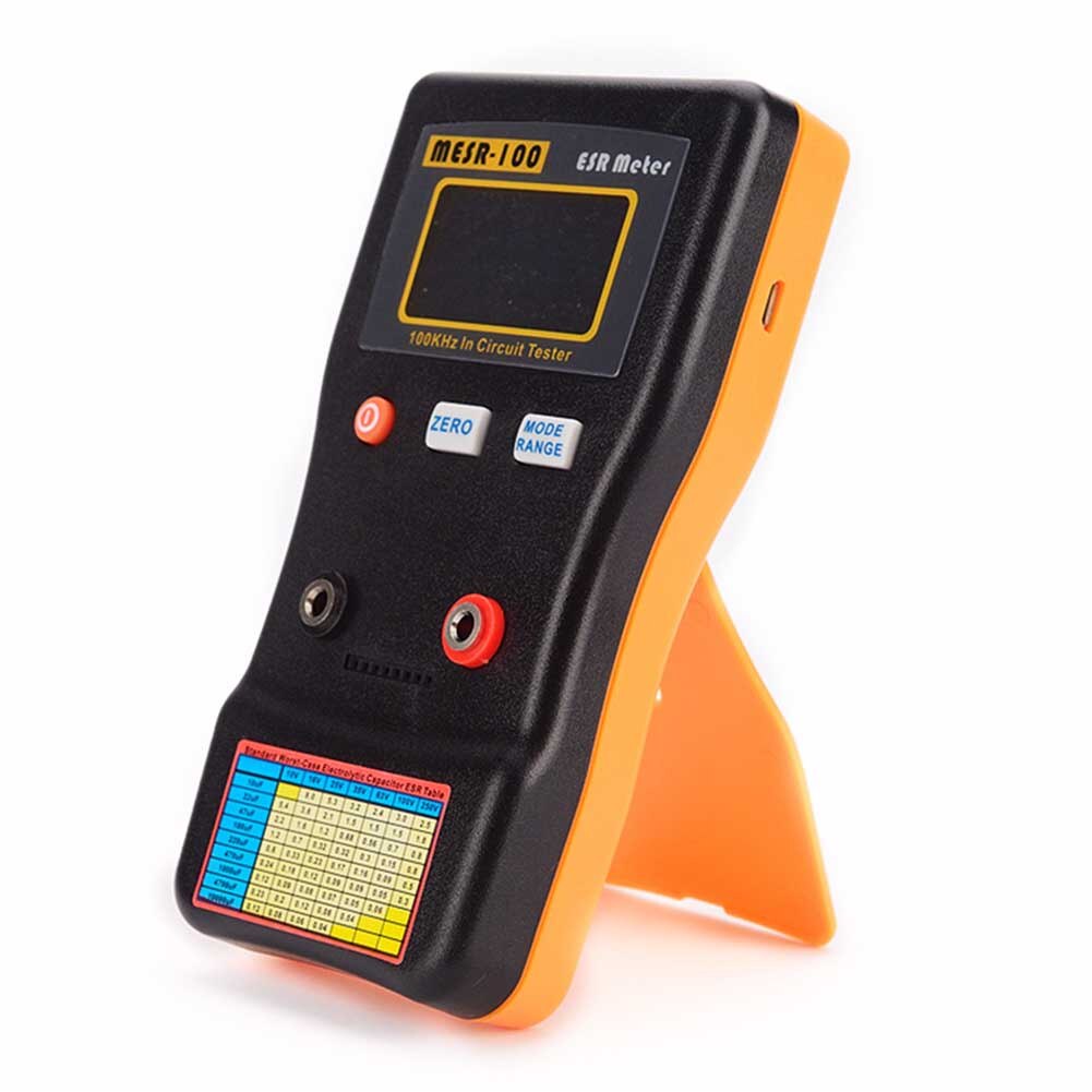 MESR 100 Capacitance Meter Multifunctional Home Portable Professional Internal Resistance Tester Measuring Tools Digital