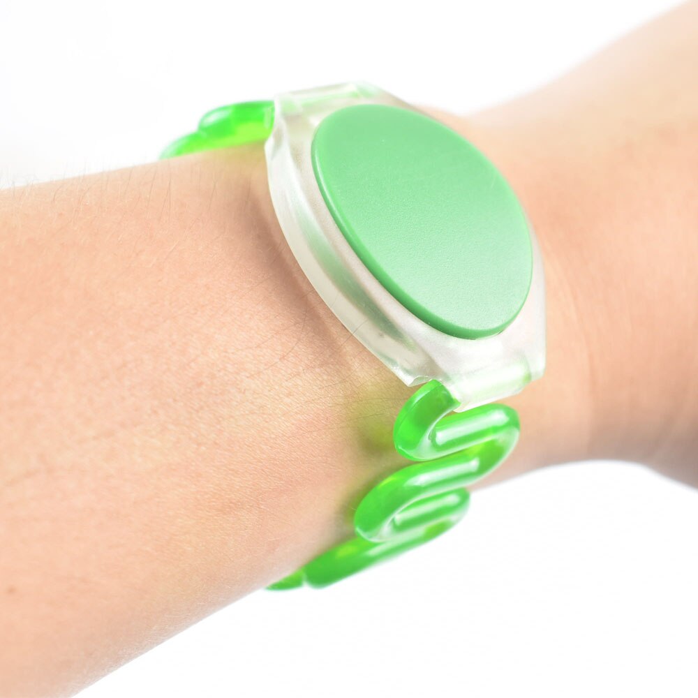 125Khz T5577 pulsera RFID regrabable pulsera de resorte de silicona reloj copia clon tarjeta en blanco en tarjeta de Control de acceso