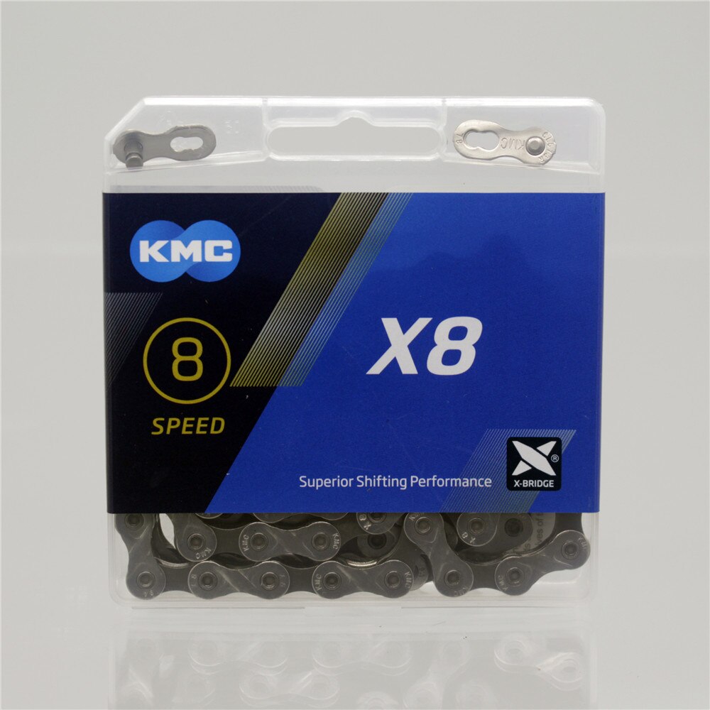 KMC Road Bike Chain X8 X9 X10 X11 X12 Bicycle Chains 8/9/10/11/12 Speed Chains MTB Crankset SRAM 8 9 10 11 12s Derailleur 116L
