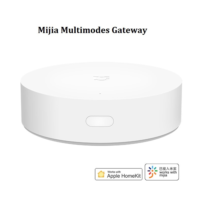 Xiaomi Smart Home Kit Mijia Gateway Door Window Human Body Sensor Temperature Humidity Sensor Wireless Switch Zigbee Wifi Socket: mijia gateway V3