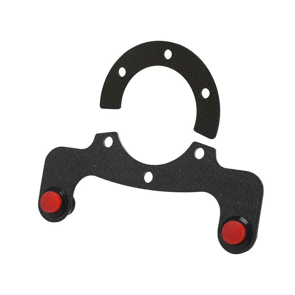 Carbon fiber button Horn button Carbon 6 Bolts 1 Set Single Button/Dual Button