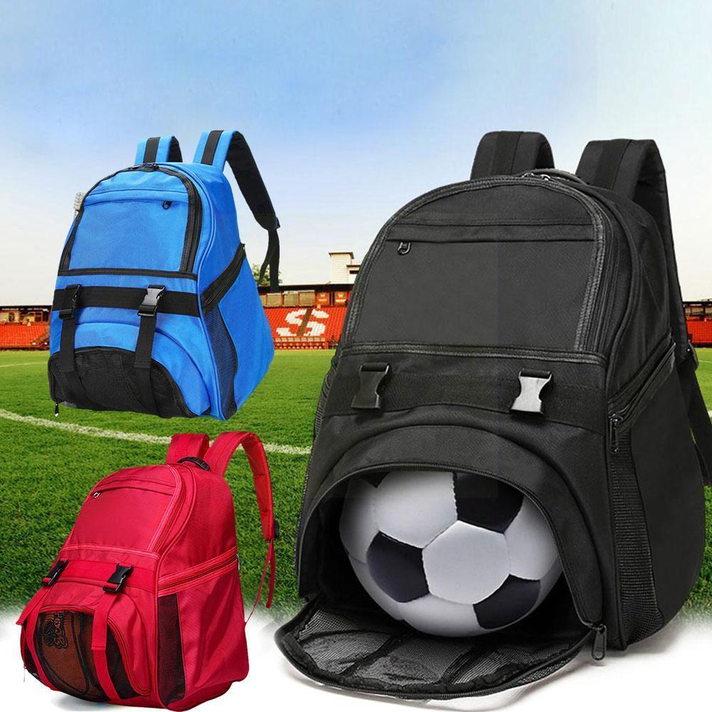 Basketball Rucksack Schule Teenager Jungen FußBall Ball FußBall freundlicher Pack Tasche Laptop Netz Pack draussen Tasche Taschen Sport H9j2