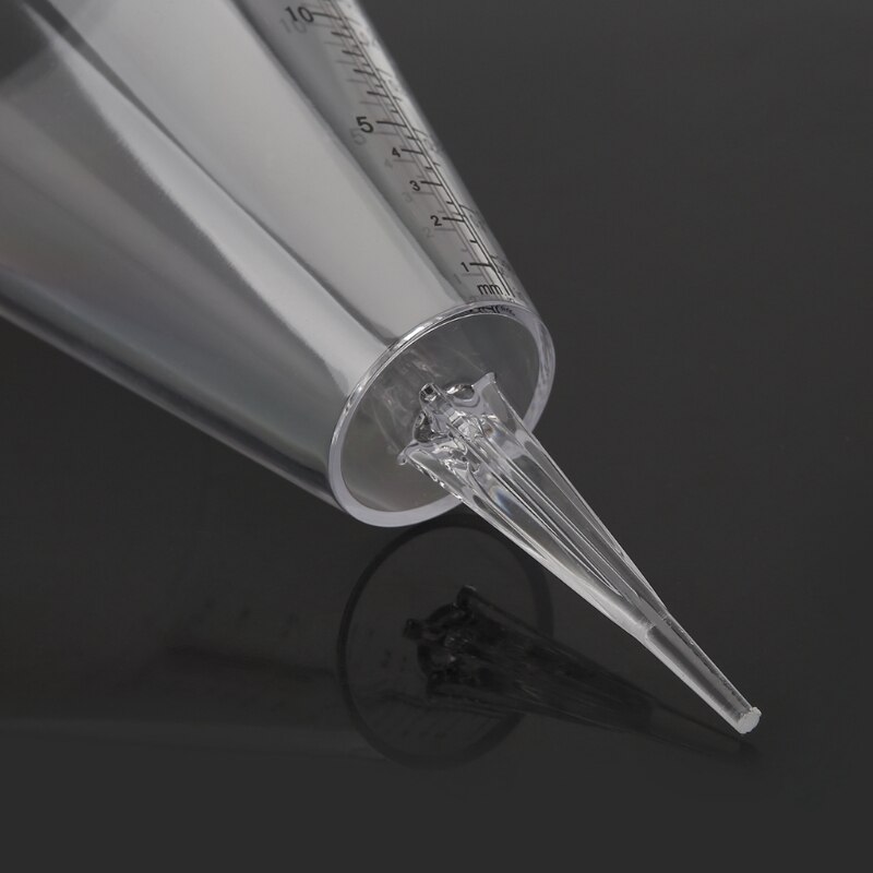 Conical Rain Gauge Plastic Clear Outdoor Home Garden DIY Craft Tool