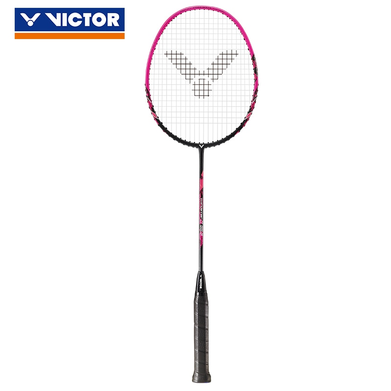 Ægte victor tk -100 badmintonketchere carbon badminton sportsketsjer sport single ketcher raquete de badminton