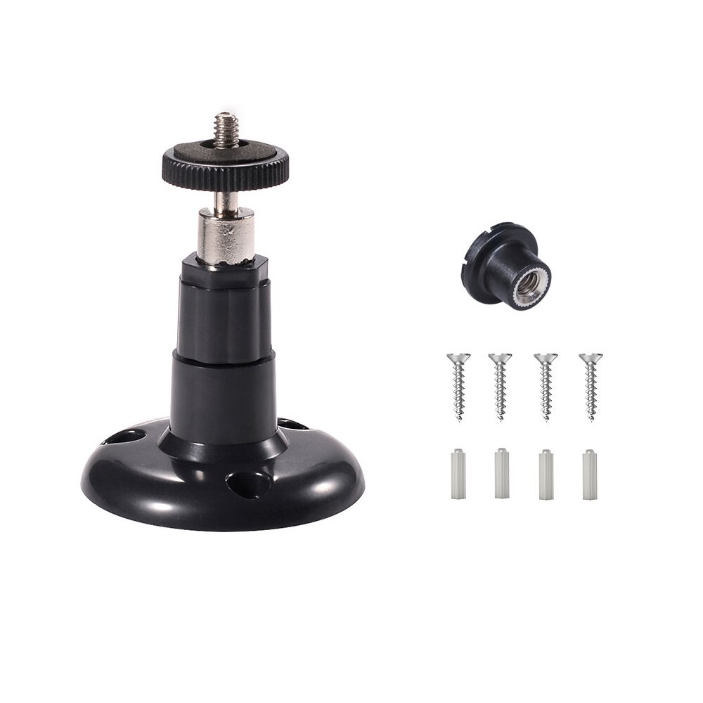 2 Packs Mount Bracket for Blink XT Camera Security Camera System Weatherproof 360 Degree Protective Adjustable Mount: 1 Pack Black