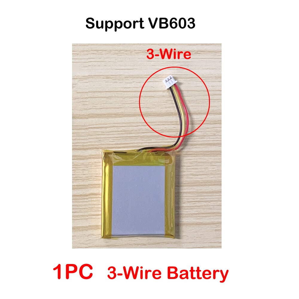 batteries Polymer lithium battery 3.7V 750mAh/650mAh Rechargeable Battery for Video Nanny Baby Monitor VB601 VB603 VB605: 3-Wire for VB603