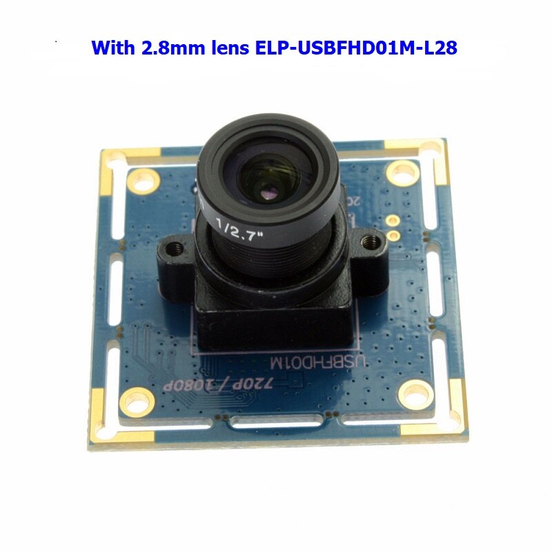 2mp CMOS OV2710 USB 2.0 high speed full HD 1080P USB web camera: ELP-USBFHD01M-L28