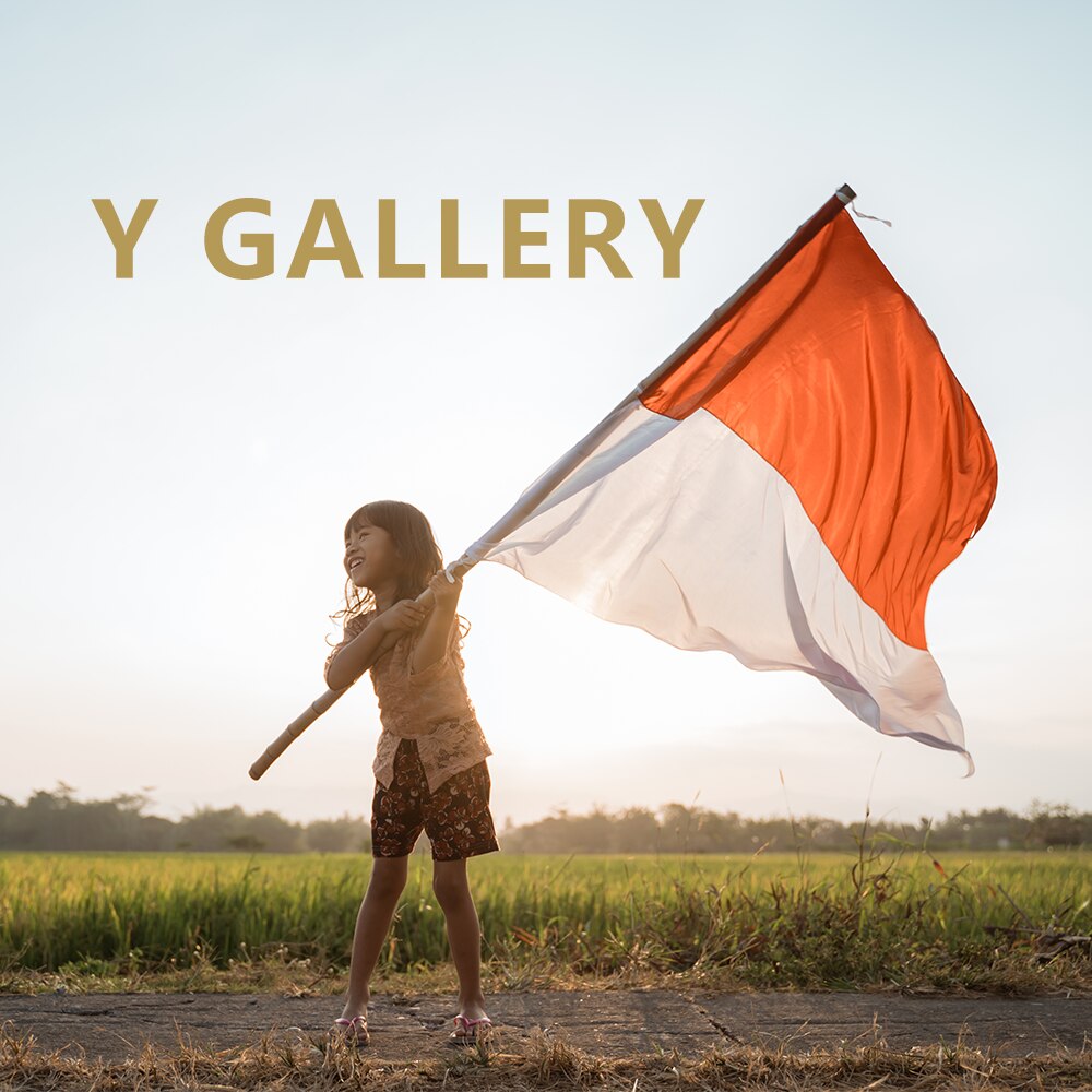 Big Size transparent fabric print flag banners for Exhibotion accept Custom