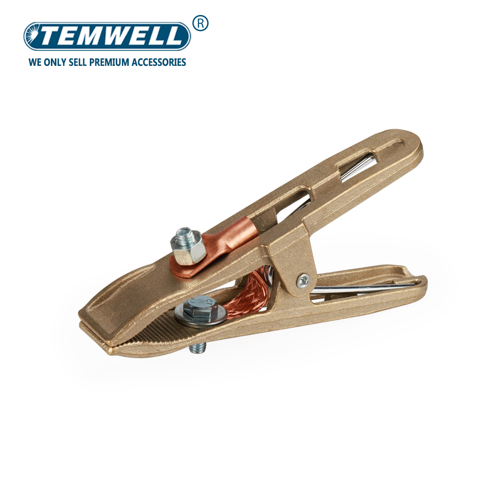Welding Clamp 500A Ground Clamp Heavy Duty Earth Clamp for Welding/Cutting/Electrical Transaction Cable Holder Full Copper Body