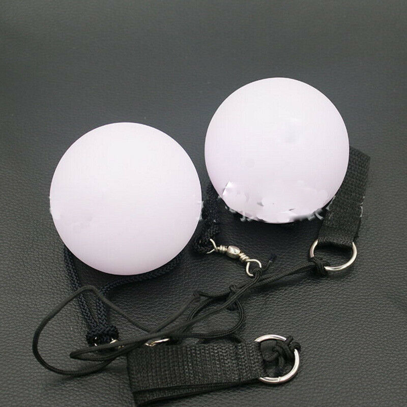 LED Balls Multi-Coloured Glow POI Thrown LED Ball Light up For Belly Dance Hand Prop