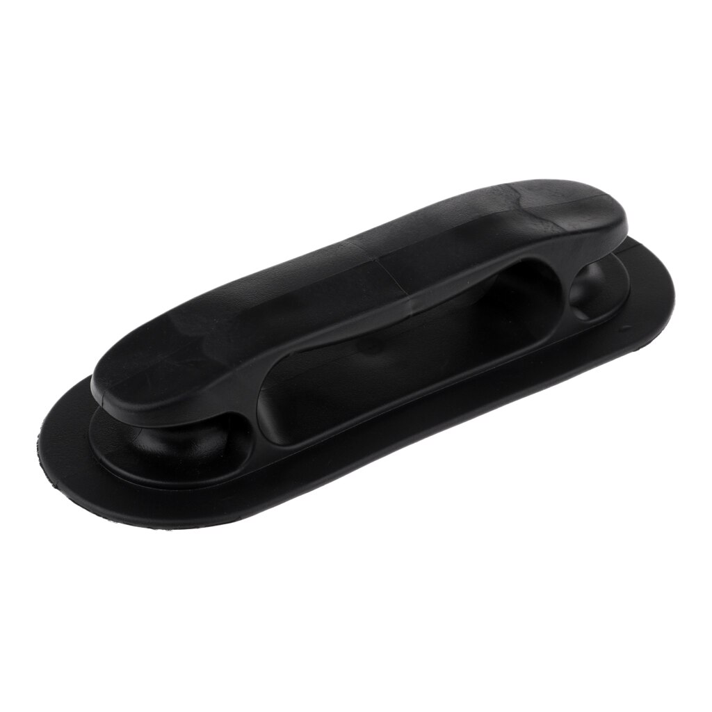 Pvc Lifting Handgreep/Cleat Waterscooters Onderdelen Voor Opblaasbare Kajak Vissersboot Vlot Rubberboot: Style 2 Black