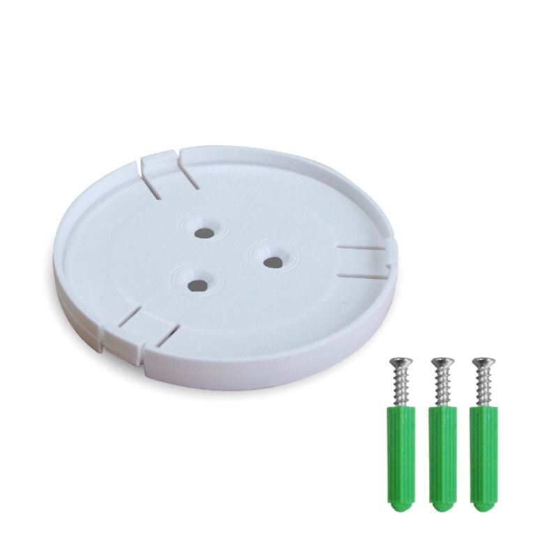 2Set 360 Degree Swivel Plastic Camera Wall Mount Bracket Holder for Mi/Yi Smart Home Security Camera Accessories A0NB