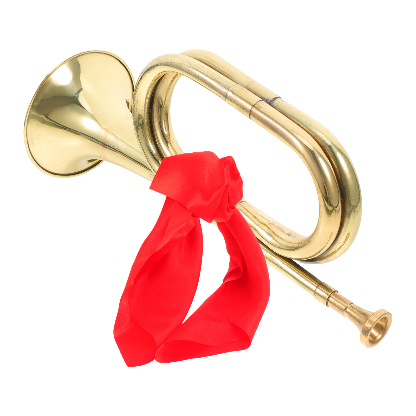 Trompetinstrument Blaasinstrument Trompet Traditioneel blaasinstrument Koperlegering Bugel Blaasinstrument Jeugdhoorn Koper