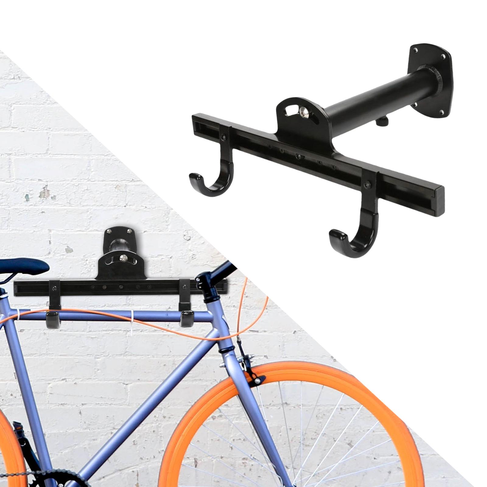 Bicycle Display Holder MTB Bike Wall Mount Horizontal Rack for Office Garage