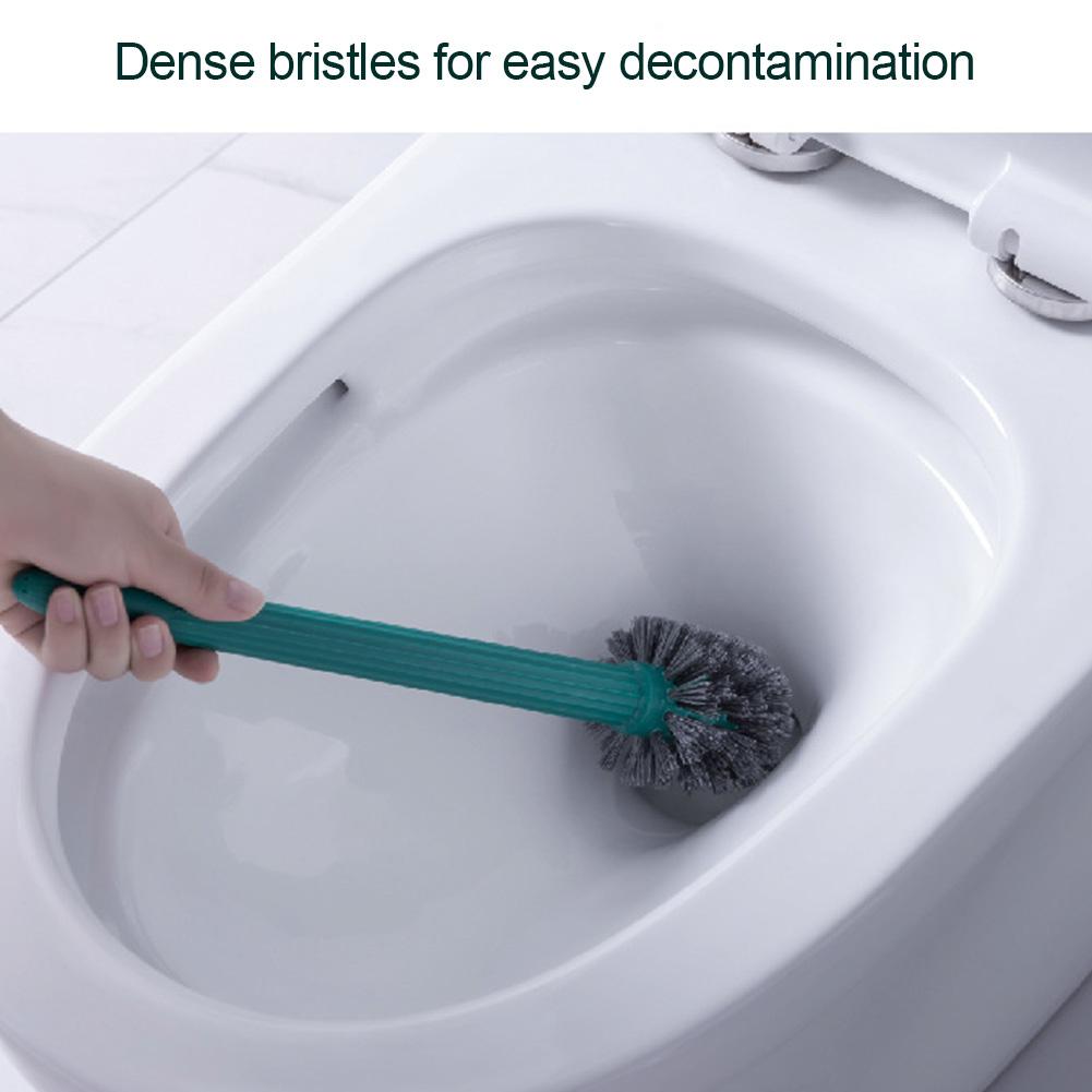 Toilet Brush Holder Set Wall Mount Bathroom Toilet Brush Set For Bathroom Floor Toilet Brush WC Cleaning
