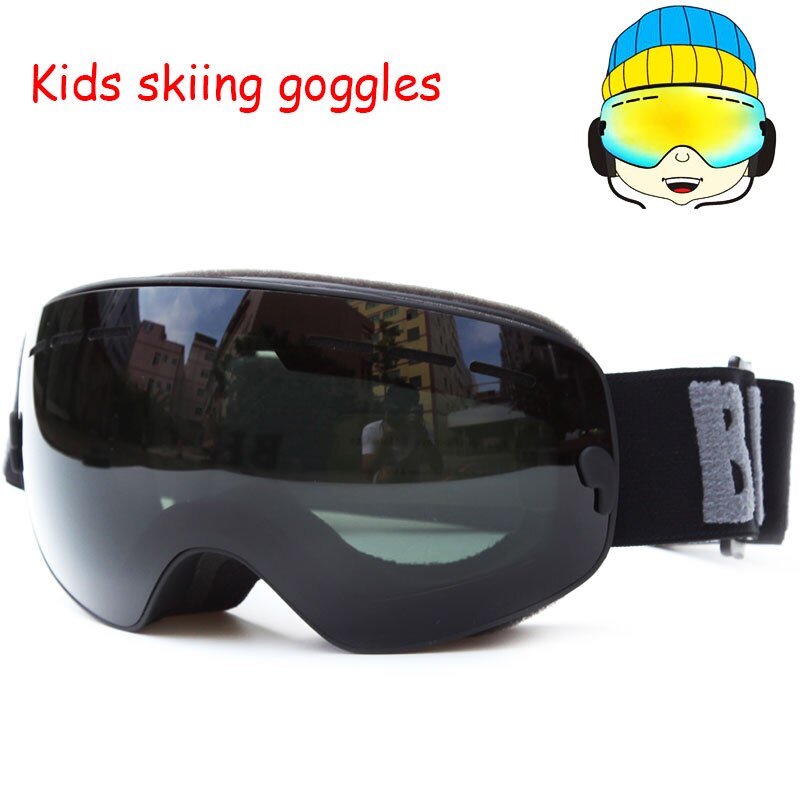 Skibrillen voor kinderen,  uv400 anti-condens snowboardbrillen, skibrillen met dubbele lens, skimaskers, winterskibrillen voor kinderen, brillen