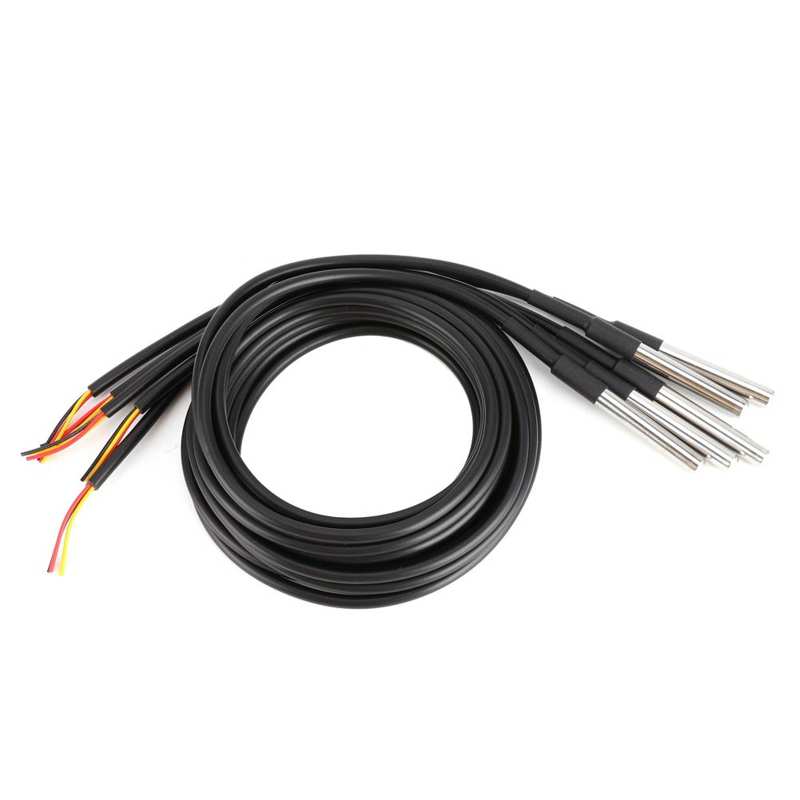 DS18B20 Stainless Steel Waterproof Temperature Thermometer Probe Sensor