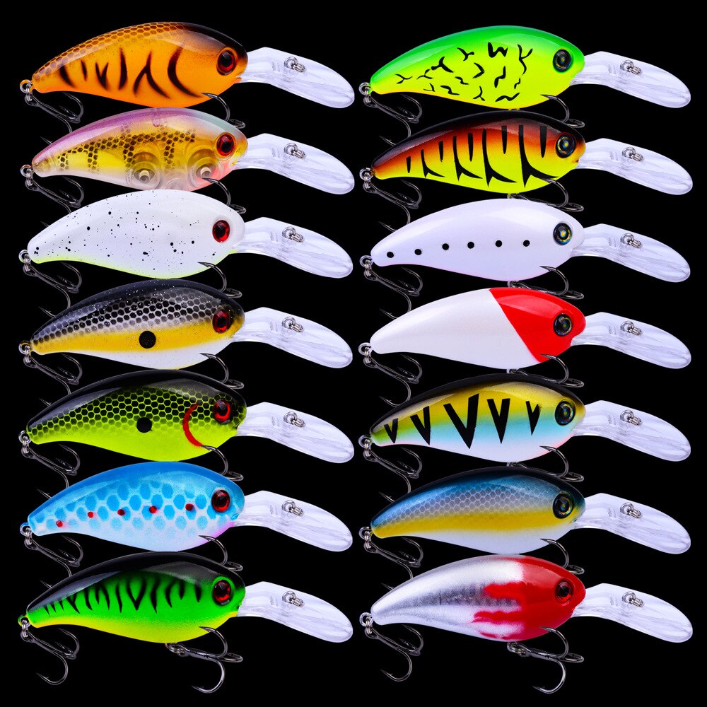 10Cm 14.5G Crankbait Lange Lip Vissen Lokken Drijvende Bionic Wobbler Crank Aas Kunstmatige Lokken Harde Aas 3D Ogen minnow Bass Aas