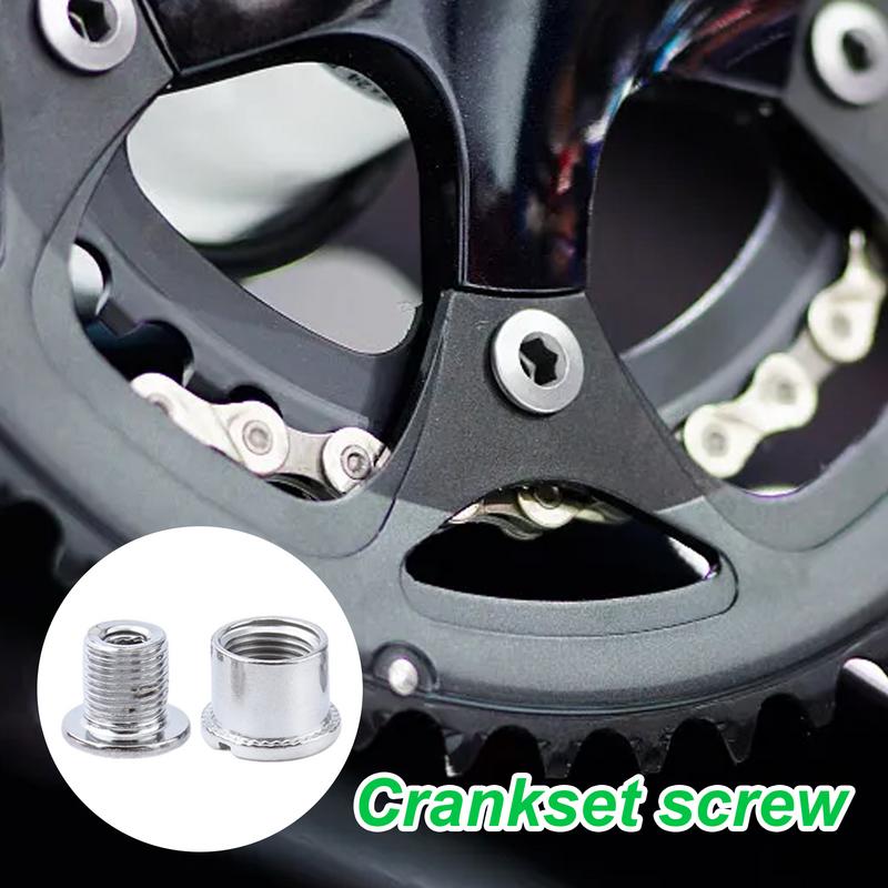 Crank Schroeven Stalen Kettingdruk Schroeven Fiets Accessoires Lichtgewicht Kettingwiel Bevestigingsbouten Kettingwiel Schroeven Fiets Accessoires Voor